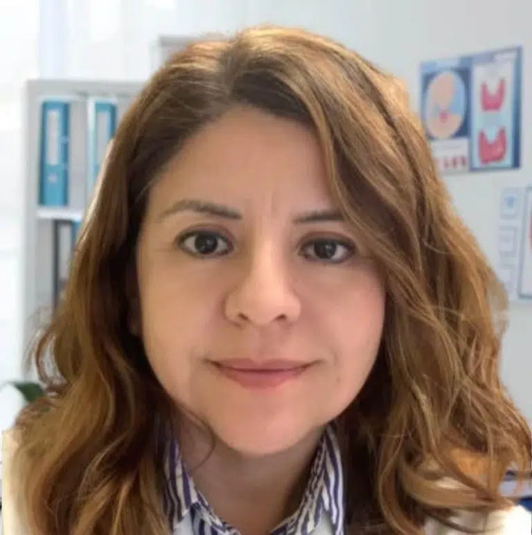 Dra. Paola Rios German, médico geriatra en Madrid, especialista en envejecimiento activo.
