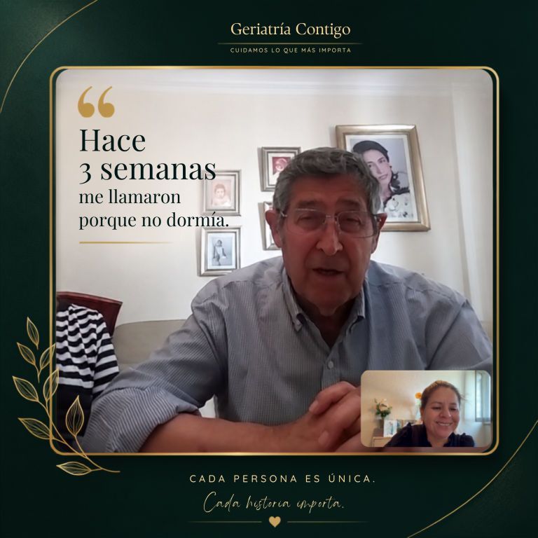 Consulta de Geriatría online con la Doctora Paola Ríos Germán, médico geriátra